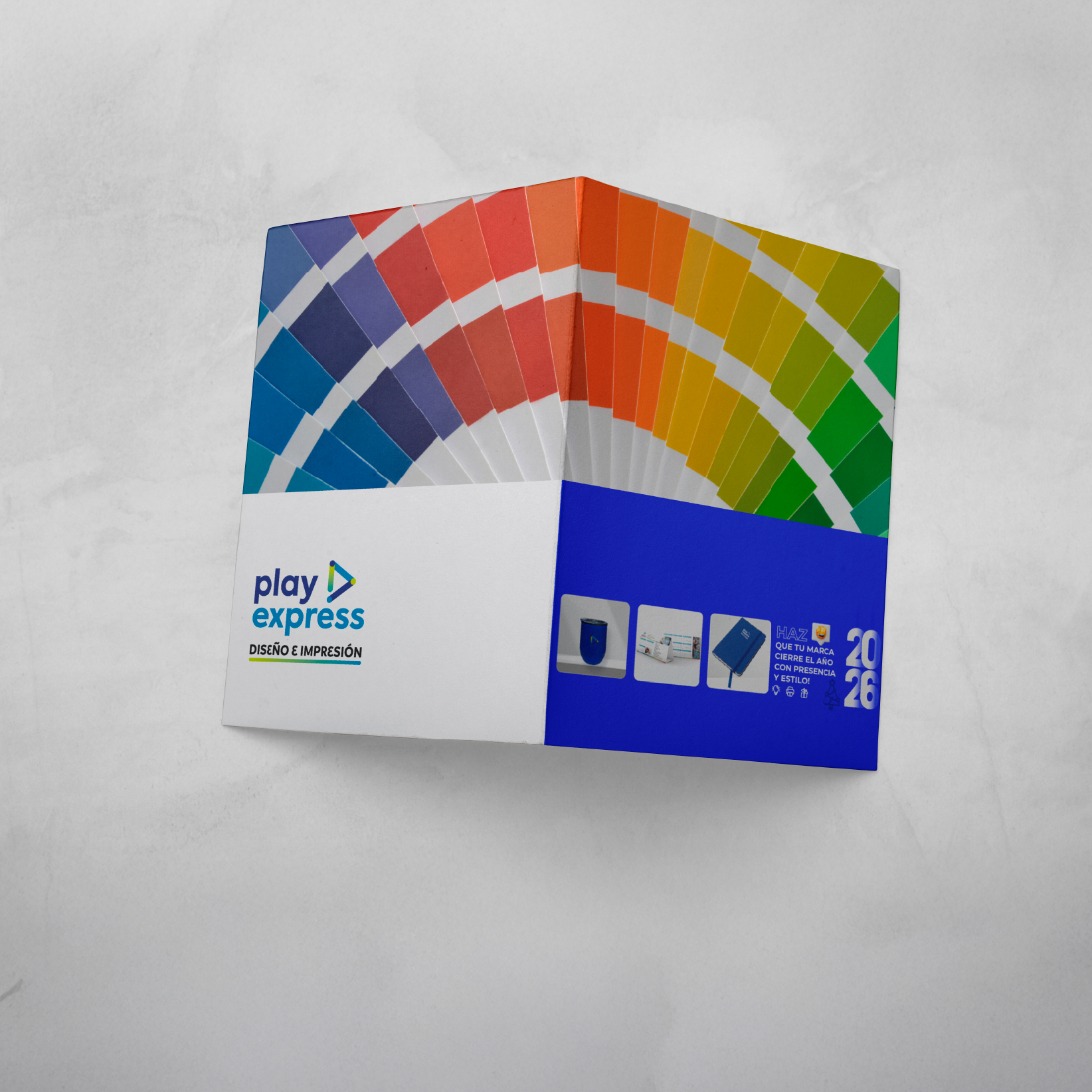 Carpeta corporativa formato carta y oficio con solapa
