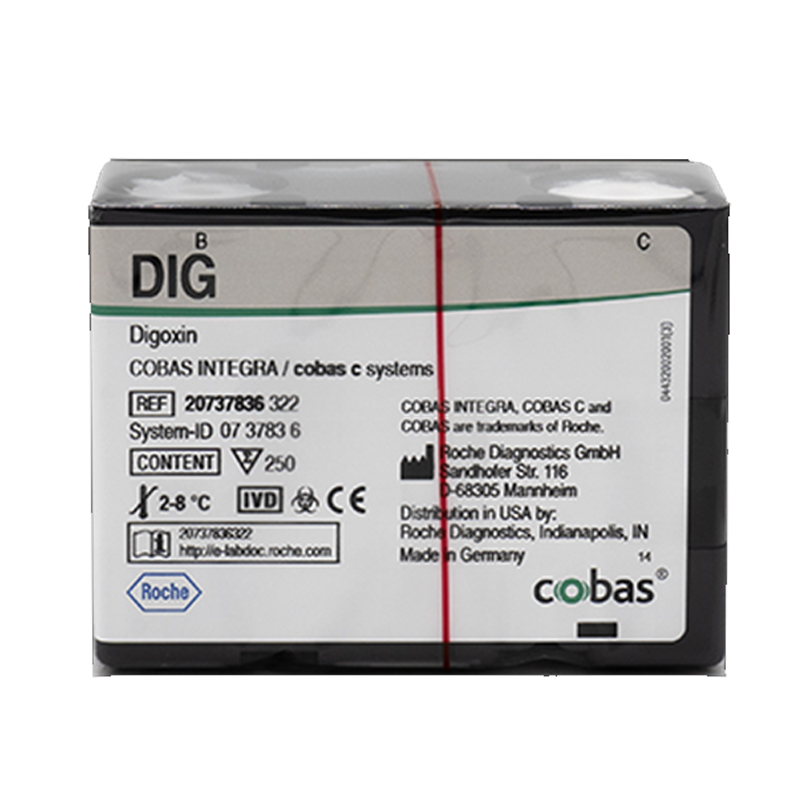 DIGOXIN,  250T, cobas c, Integra