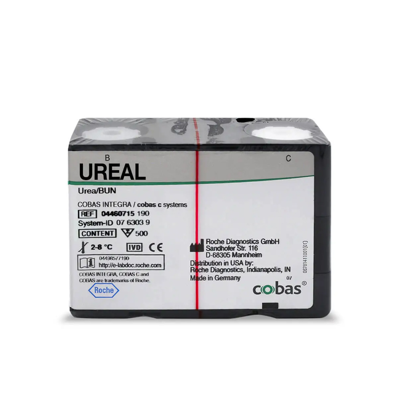 UREAL,  500T, cobas c, Integra