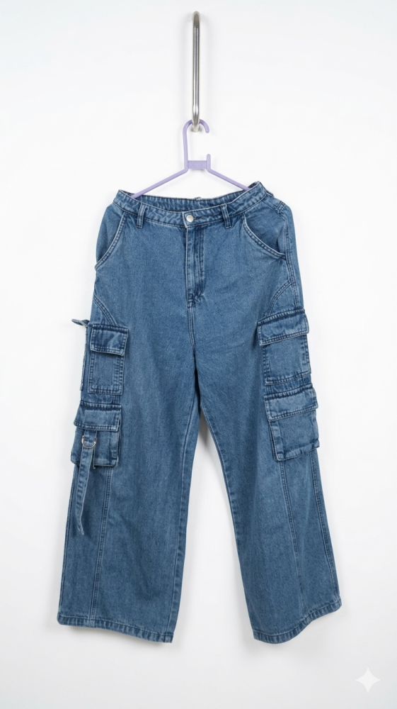 Blue Cargo Size- 34