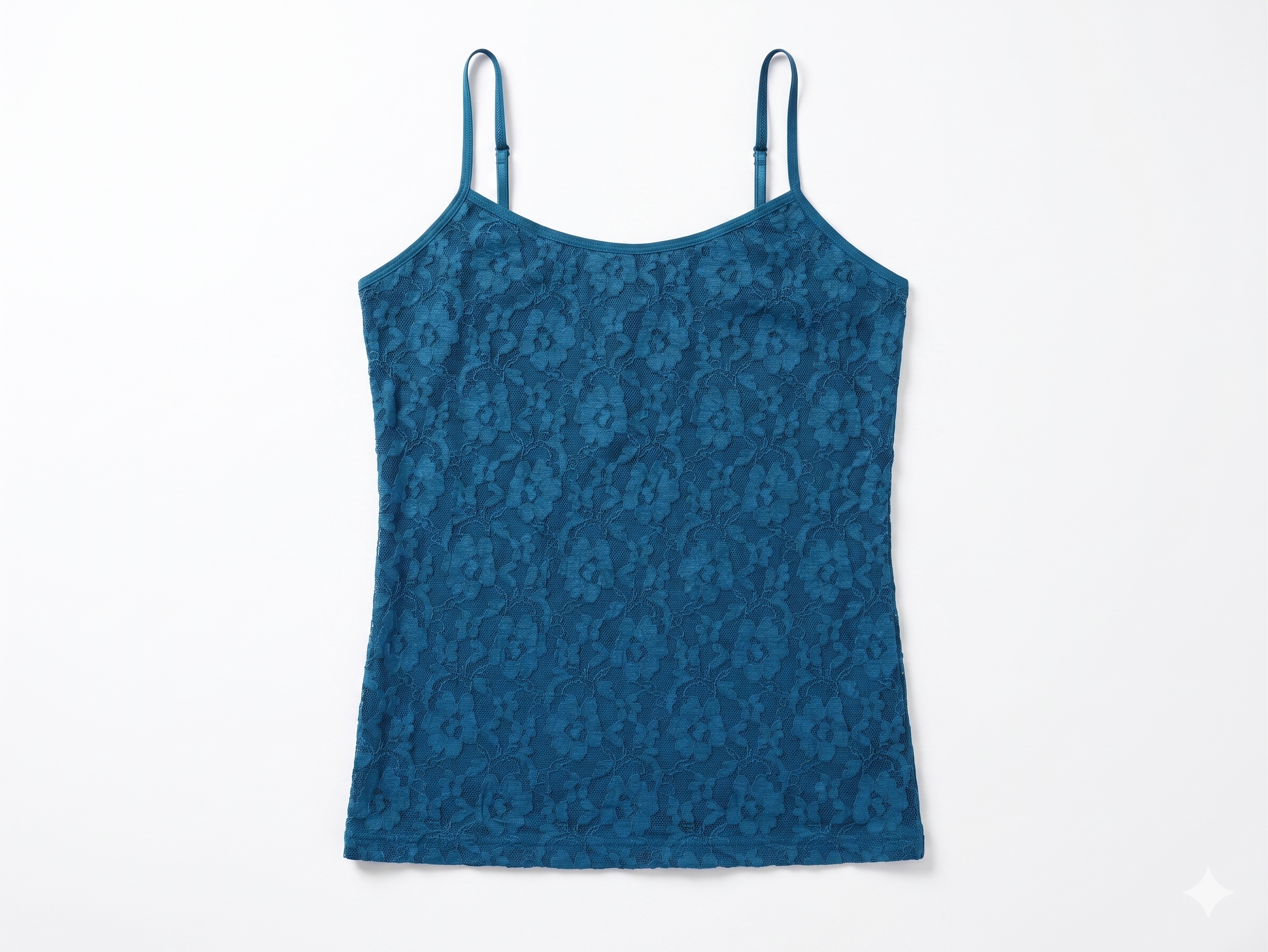 Blue sleeveless top