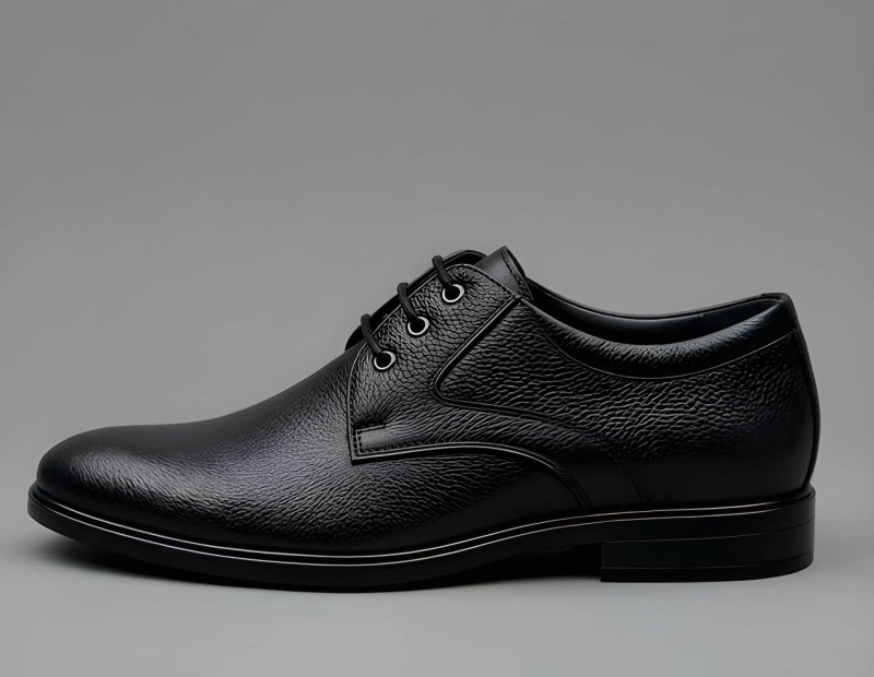 FOX Men's Classic Formal Office Shoes - Black
