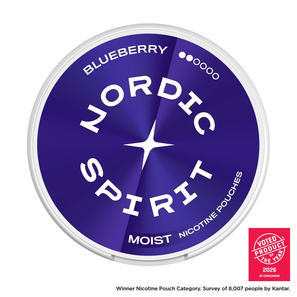 NORDIC SPIRIT - BLUEBERRY 2 DOT