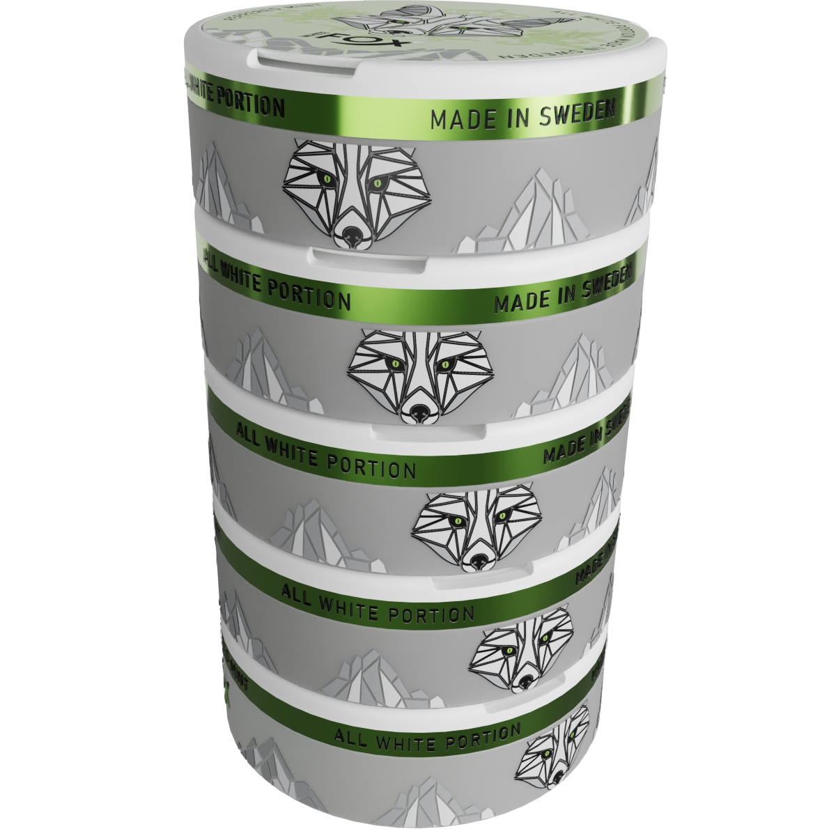 White Fox - Peppered Mint image 4