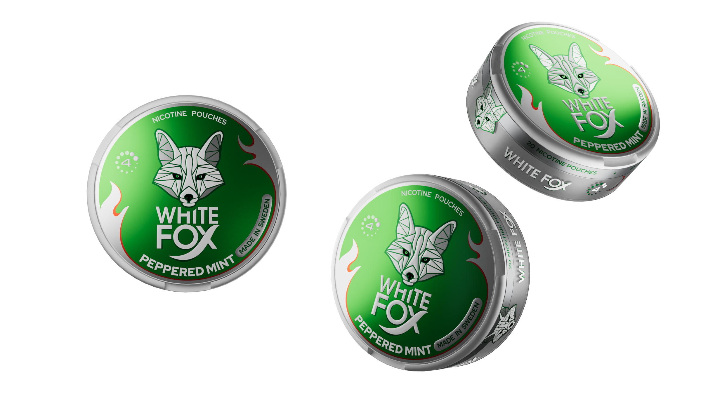 White Fox - 4 Mg Peppered Mint image 4