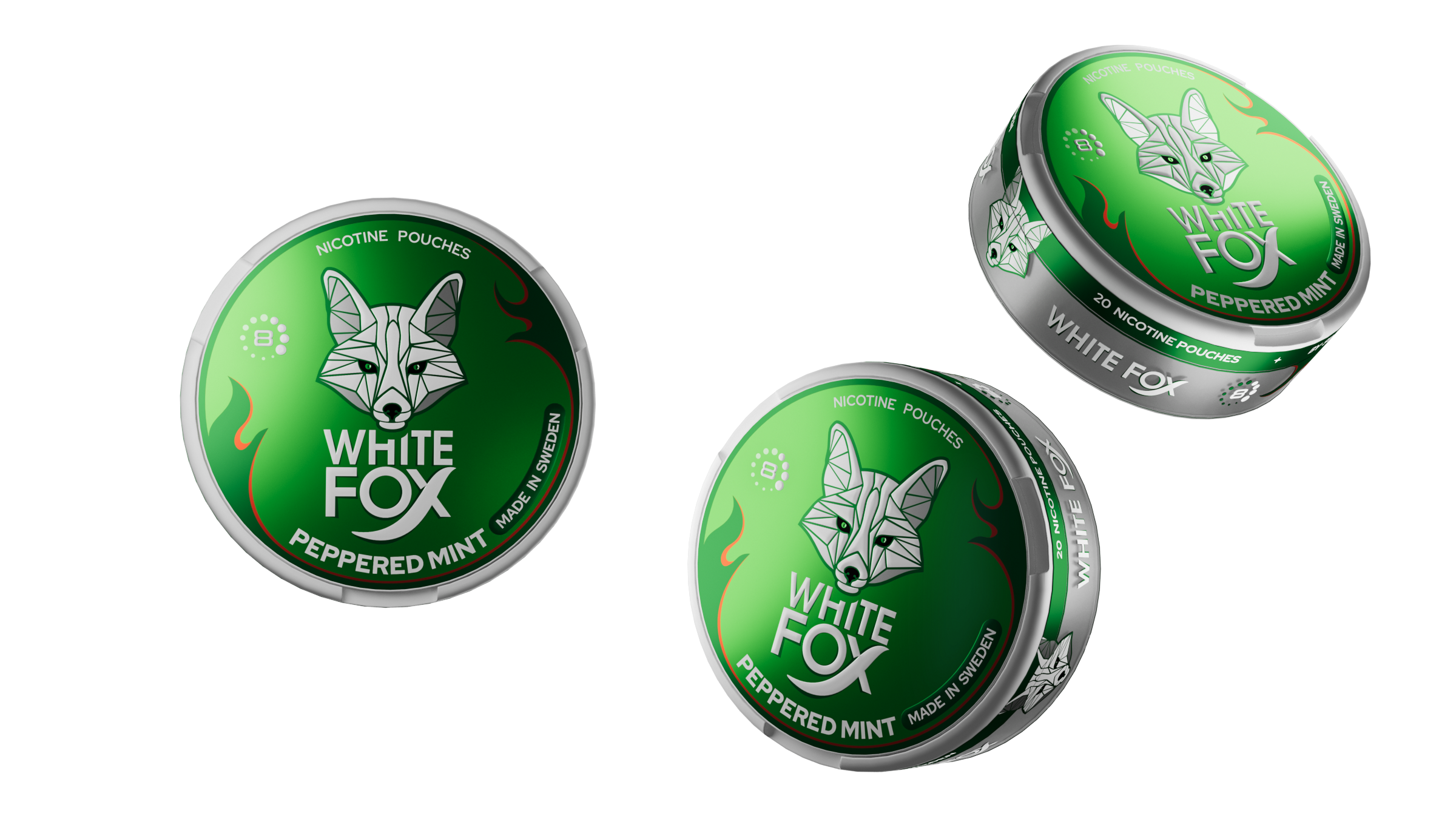 White Fox - 8 Mg Peppered Mint image 4