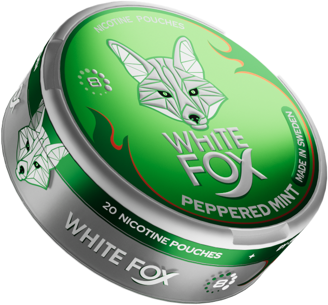 White Fox - 8 Mg Peppered Mint image 3