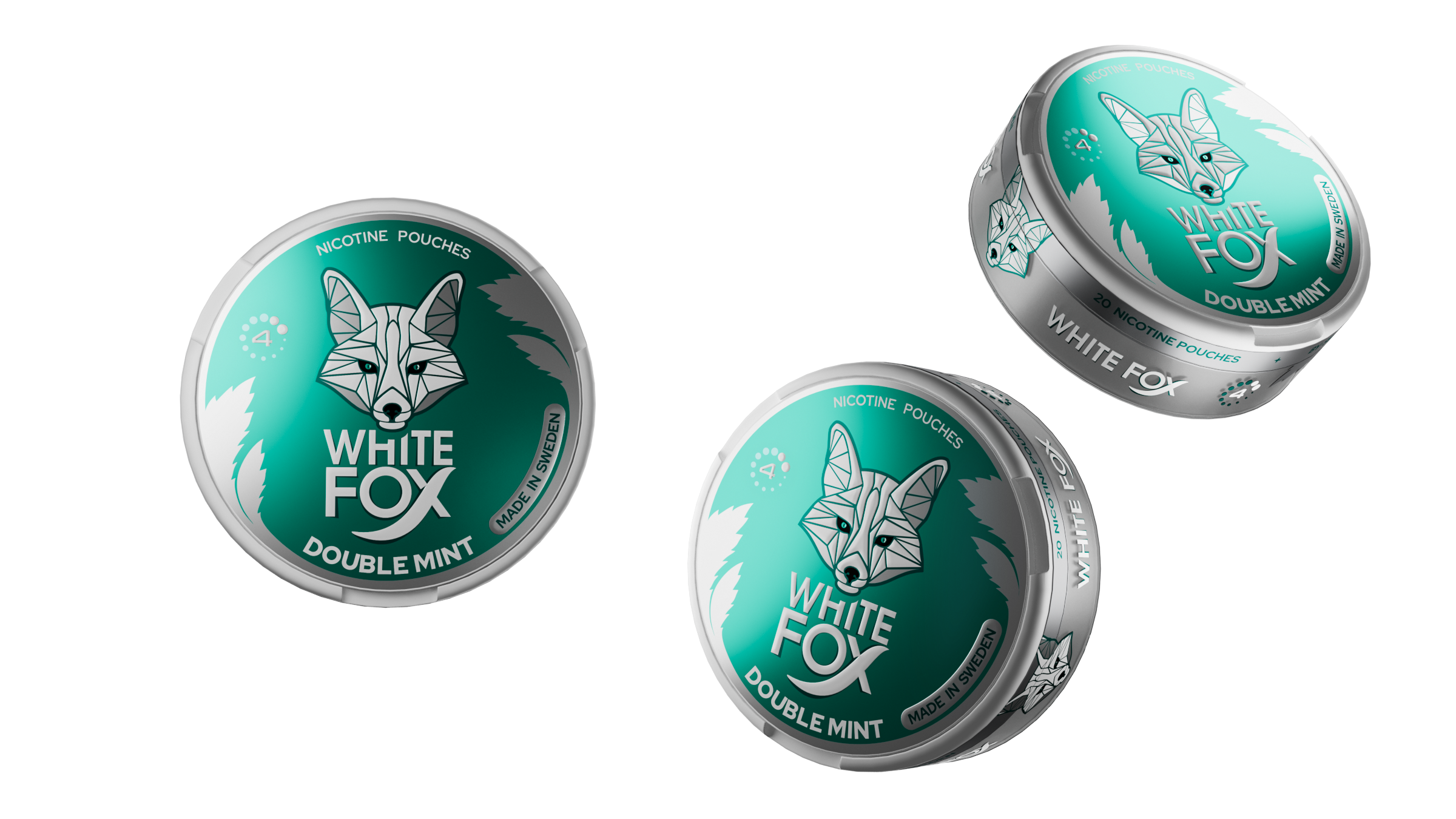 White Fox - 4 Mg Double Mint image 4