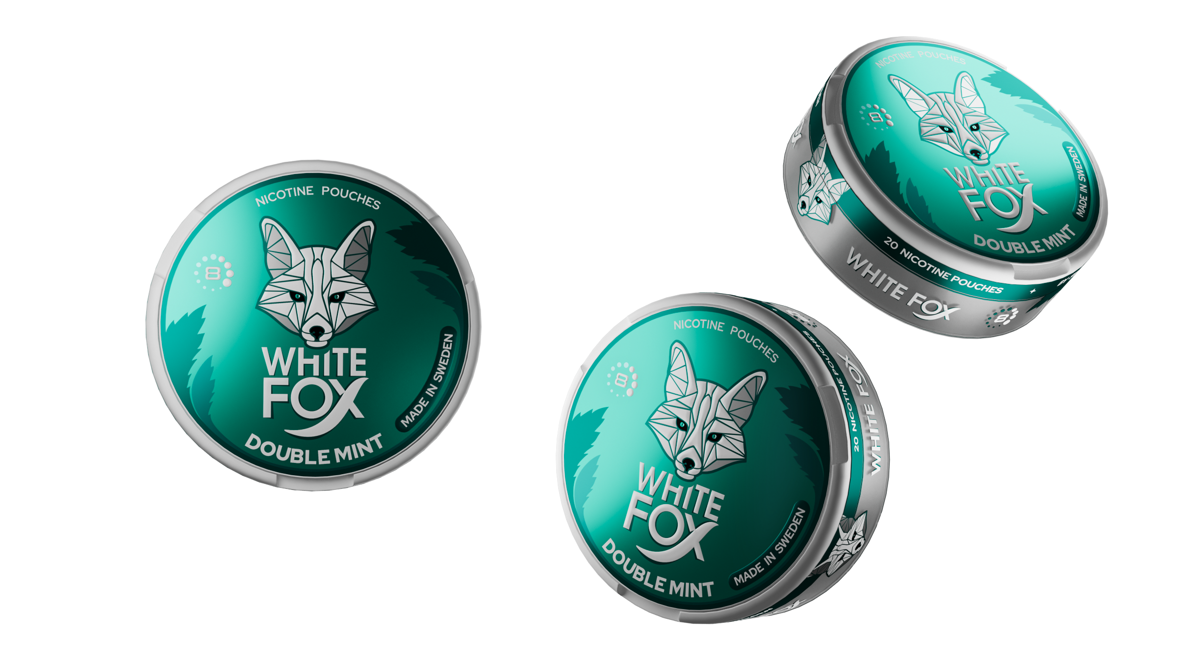 White Fox - 8 Mg Double Mint image 4