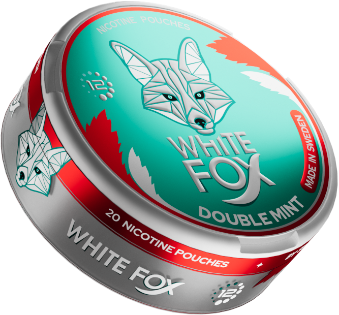 White Fox - 12 Mg Double Mint image 3