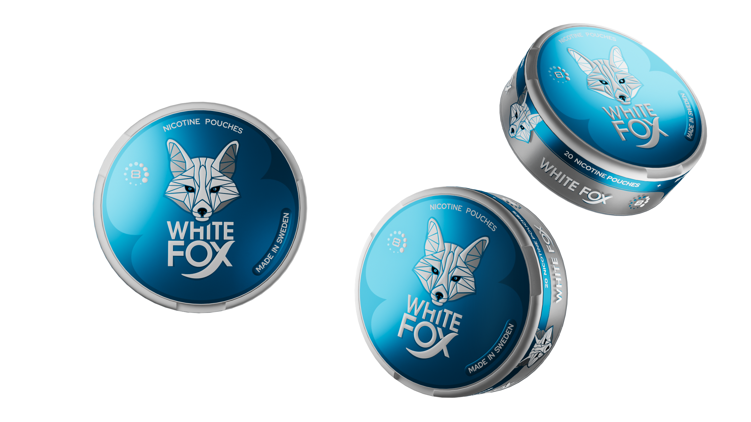 White Fox - 8 Mg Blue image 3