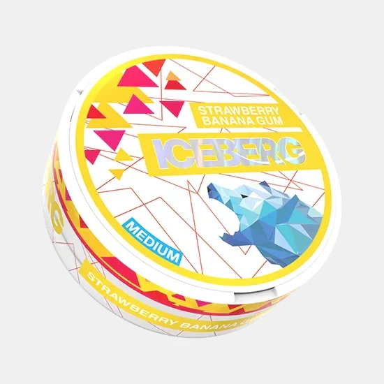 Iceberg Strawberry Banana Gum