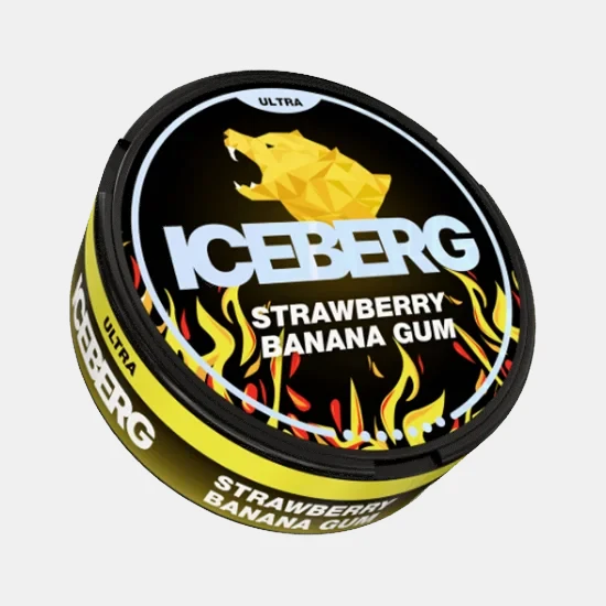 Iceberg Strawberry Banana Gum 70mg