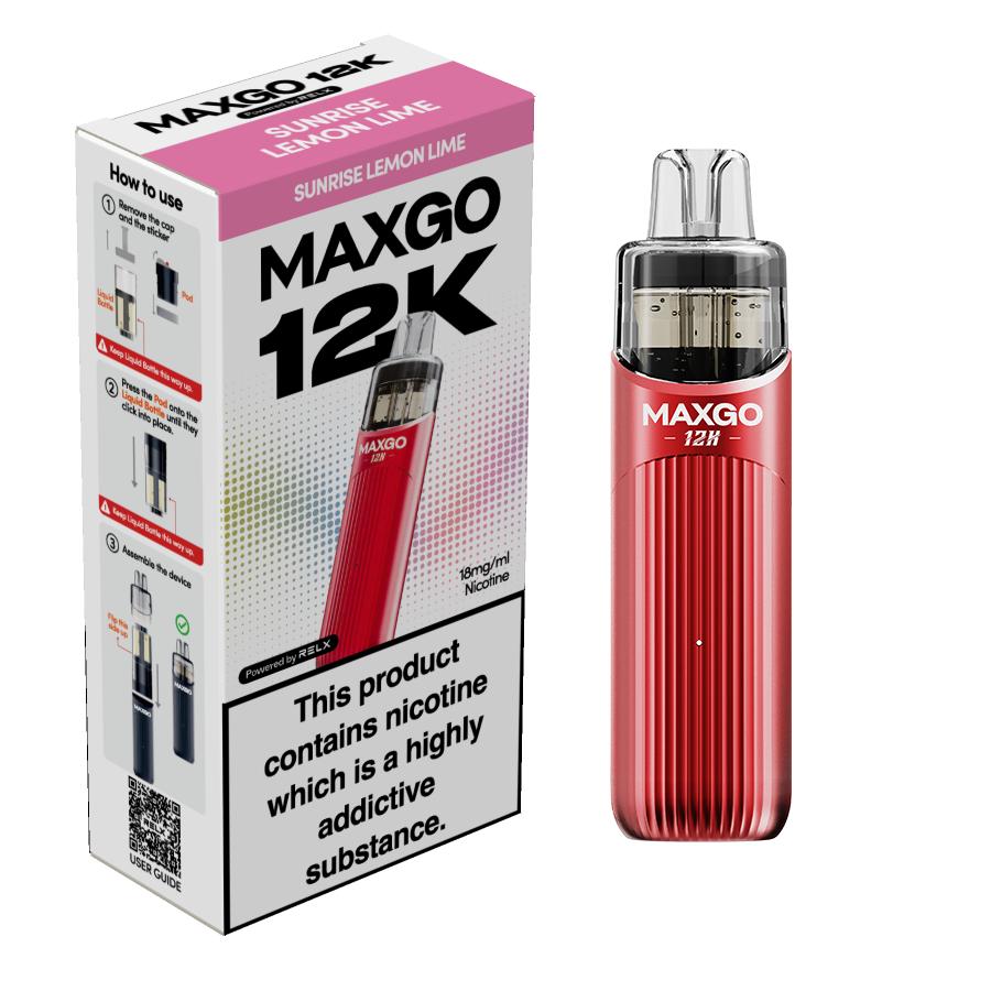RELX MAXGO 12K - SUNRISE LEMON LIME