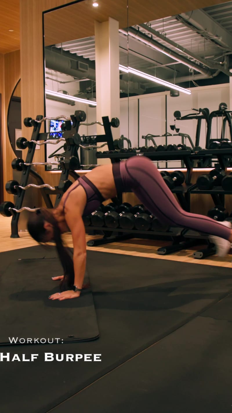 Mastering the Half Burpee