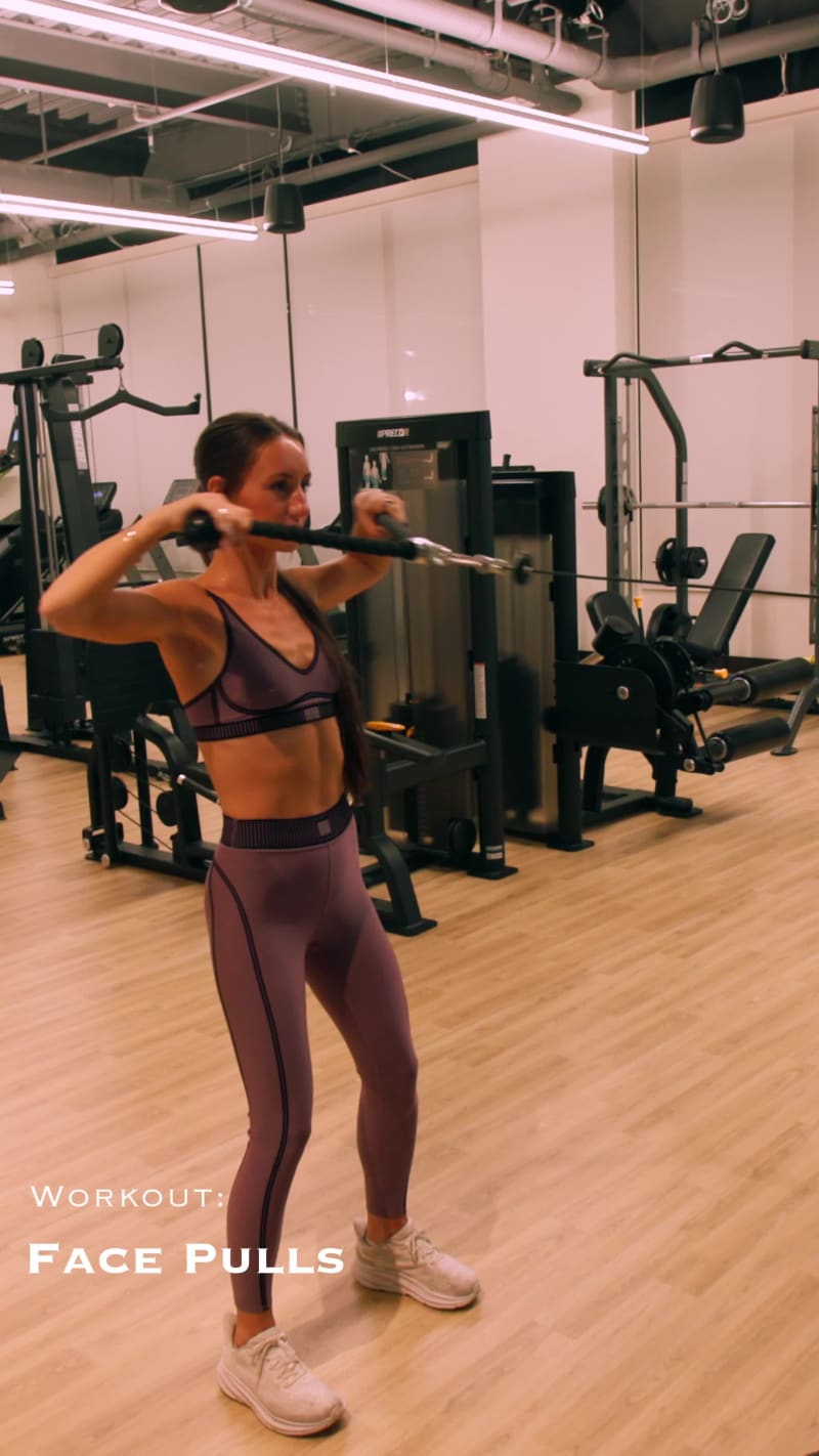 Face Pulls for Healthy Posture