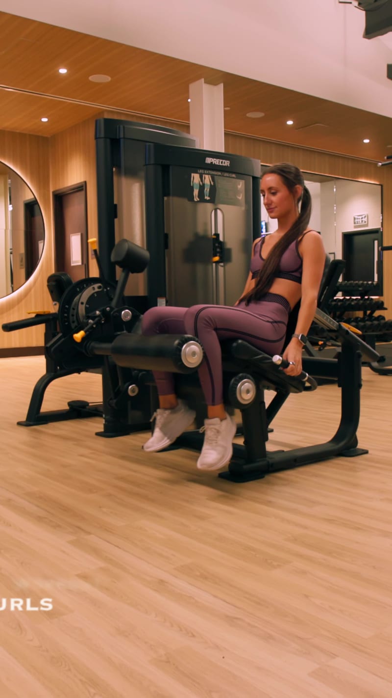 Leg Curls for Strengthening