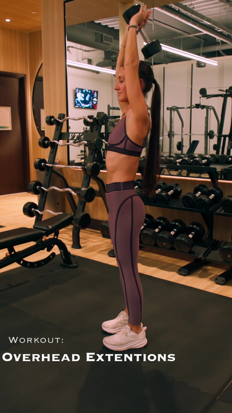 Overhead Extensions for Stronger Shoulders