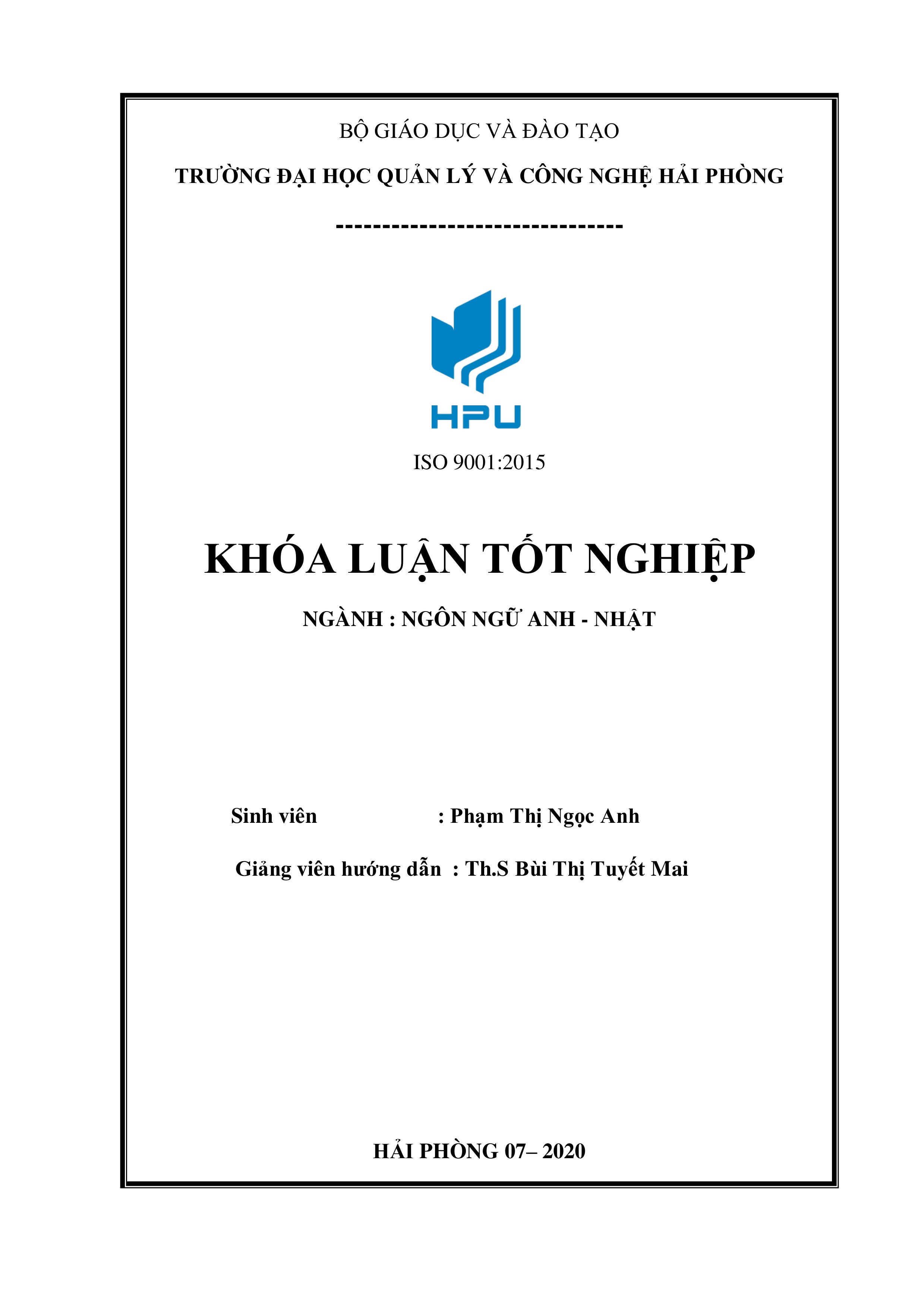 Vocabulary learning strategies of first year english major at hai phong technology and management