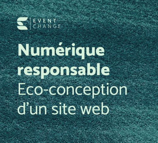 Numérique responsable – Eco-conception d’un site web