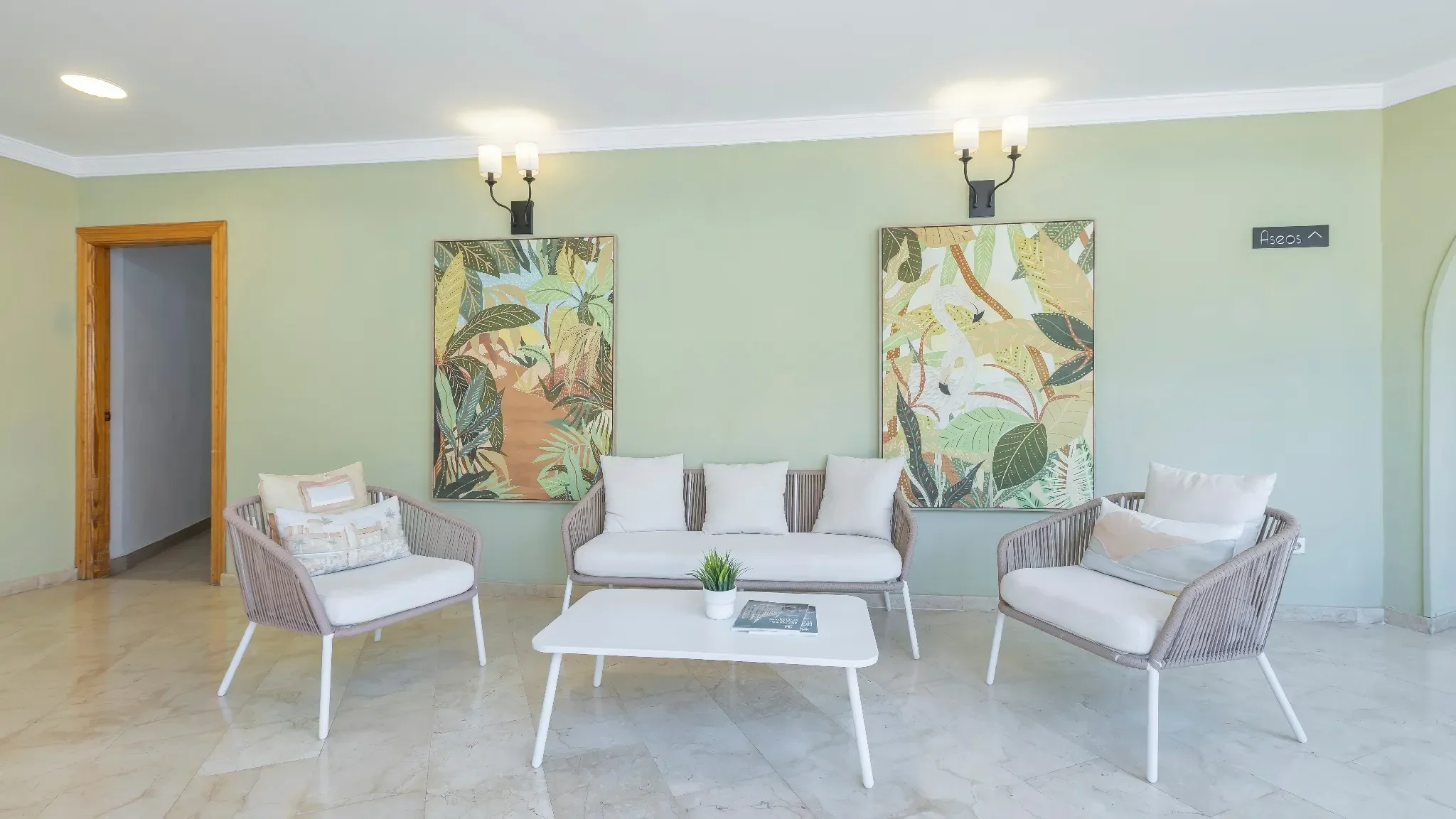Salón o lounge del hotel