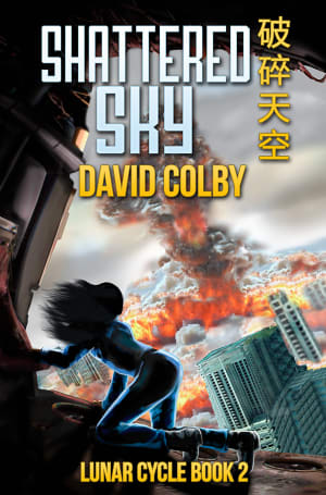 Book cover: Shattered Sky by David Colby