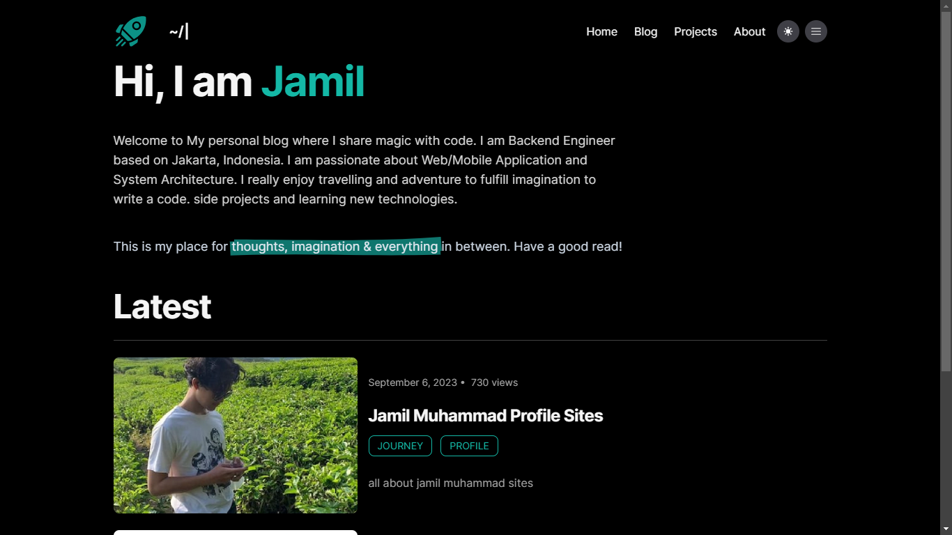 Home Page at jamilmuhammad-blog