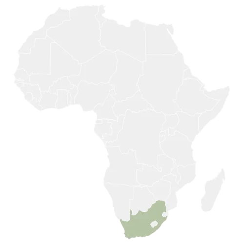 Map of South Africa