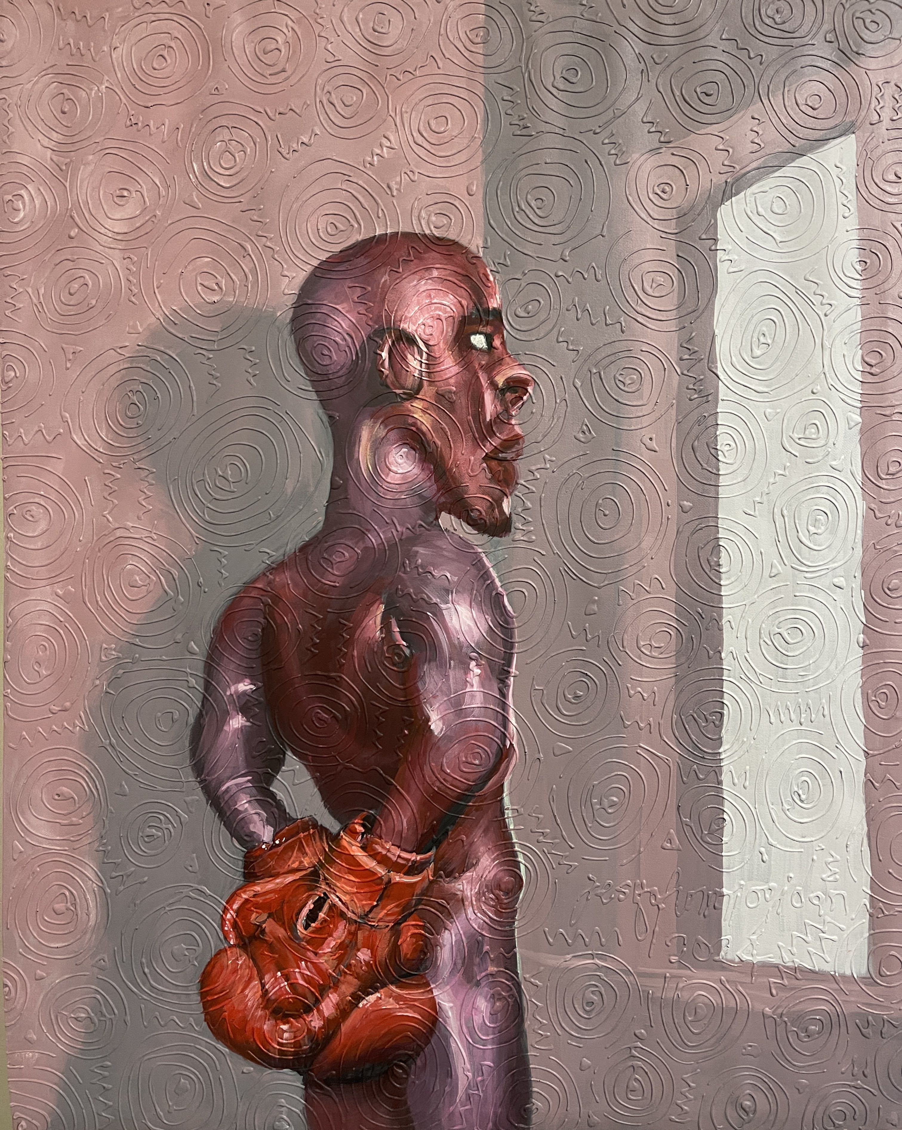 Recess I, Acrylic on Canvas, 2024