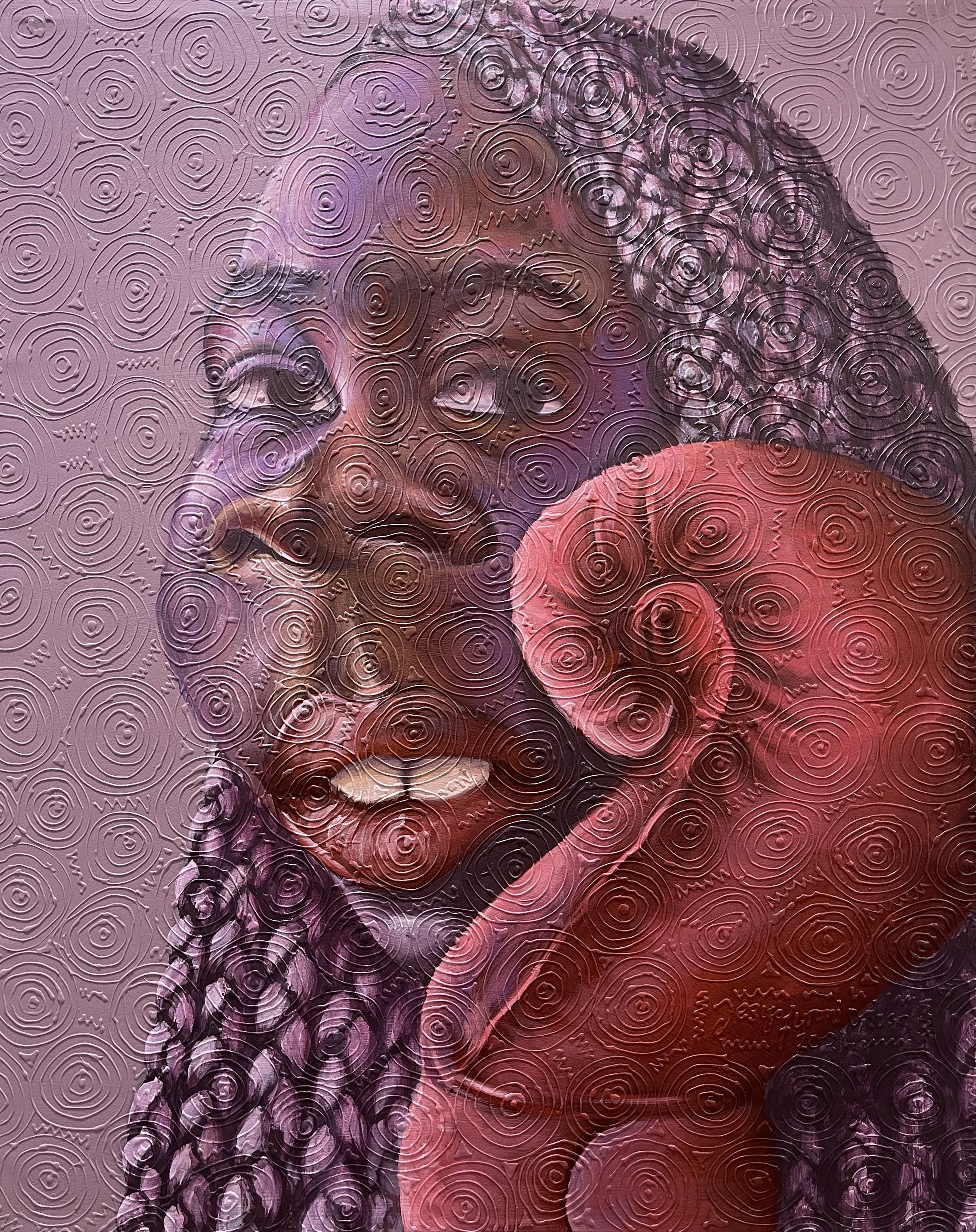 to fight is to live, Acrylic on Canvas, 2024