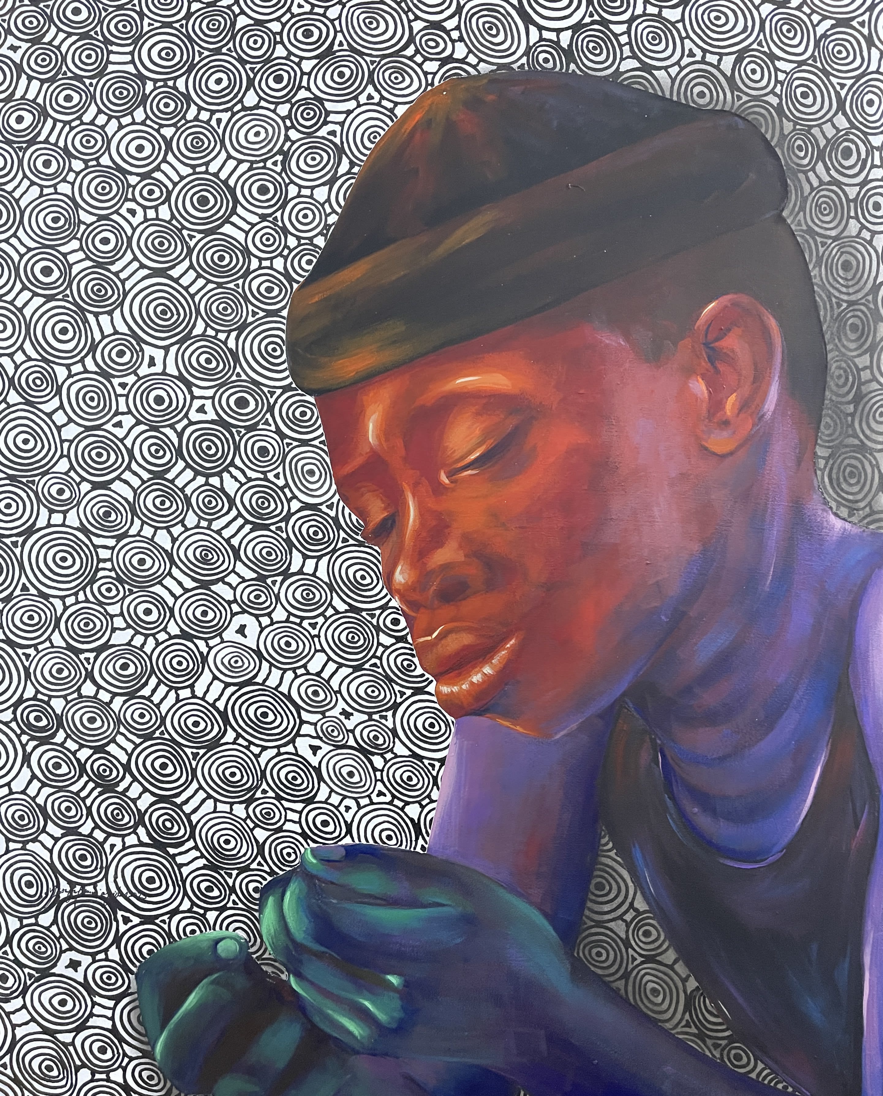 Day one II, Acrylic on Canvas, 2023