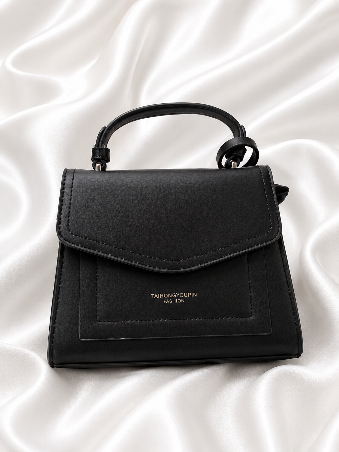 Structured Top-Handle Satchel