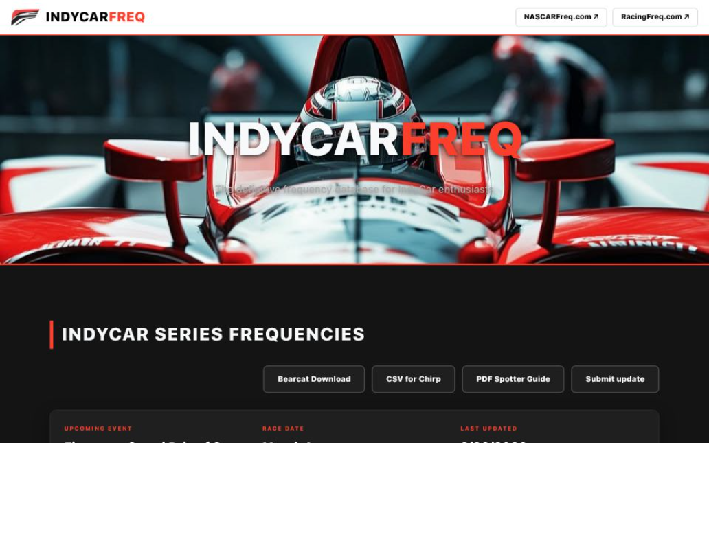 indycarfreq.com