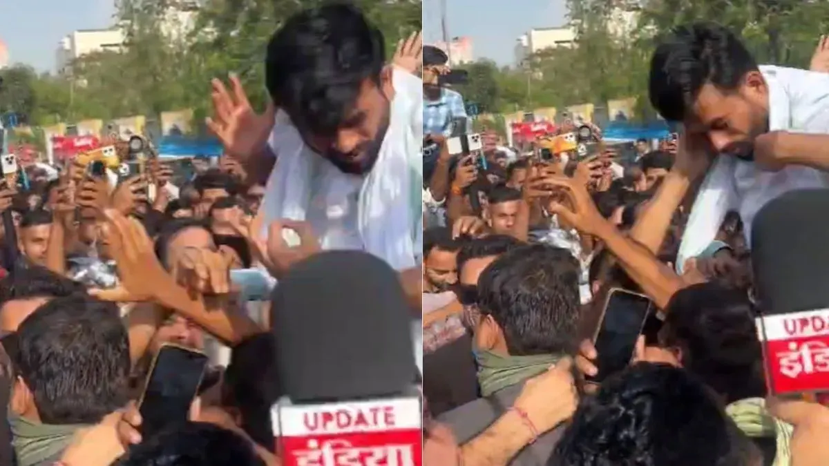 CJP Founder Slapped Mid-Speech at Jaipur Protest; Six Detained