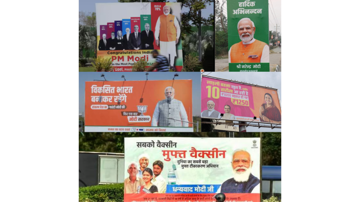 Central government spent ₹2,586 Crore in Six Years on advertisements promoting PM Modi: RTI Reveals