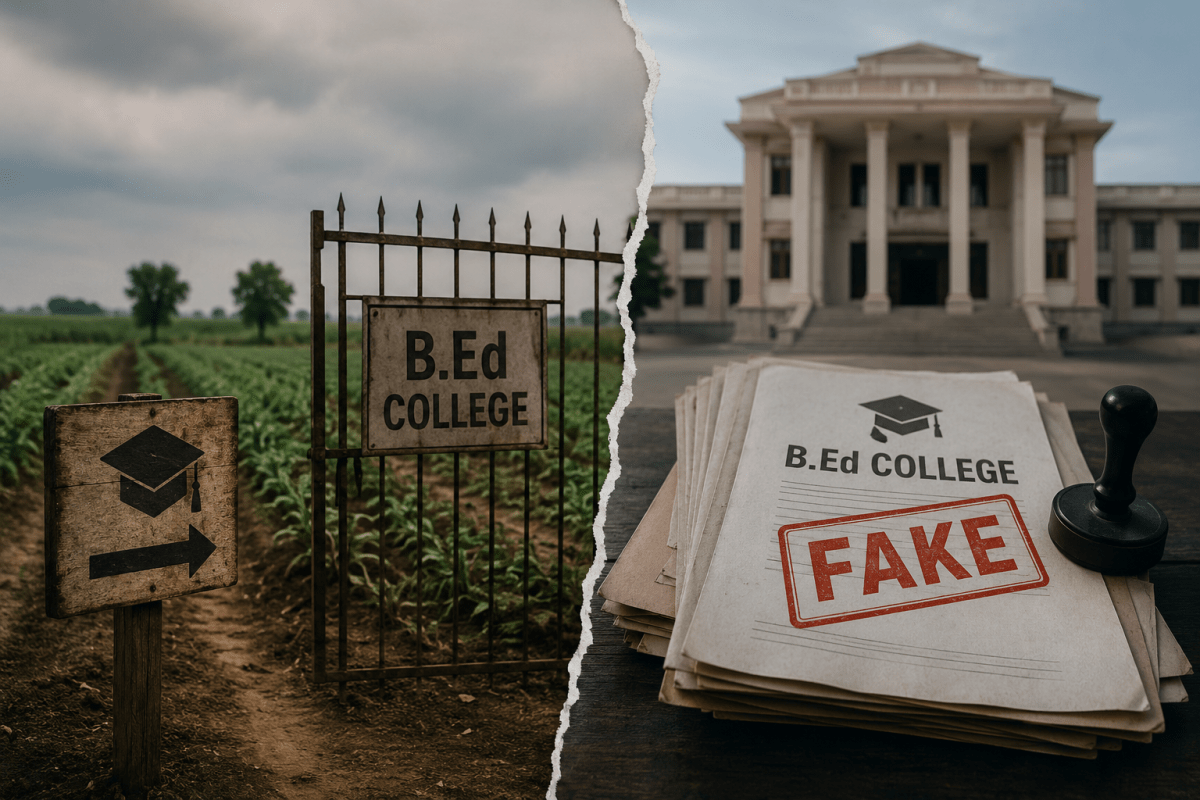 Farms Pretending to Be Colleges: Inside MP's B.Ed College Scam