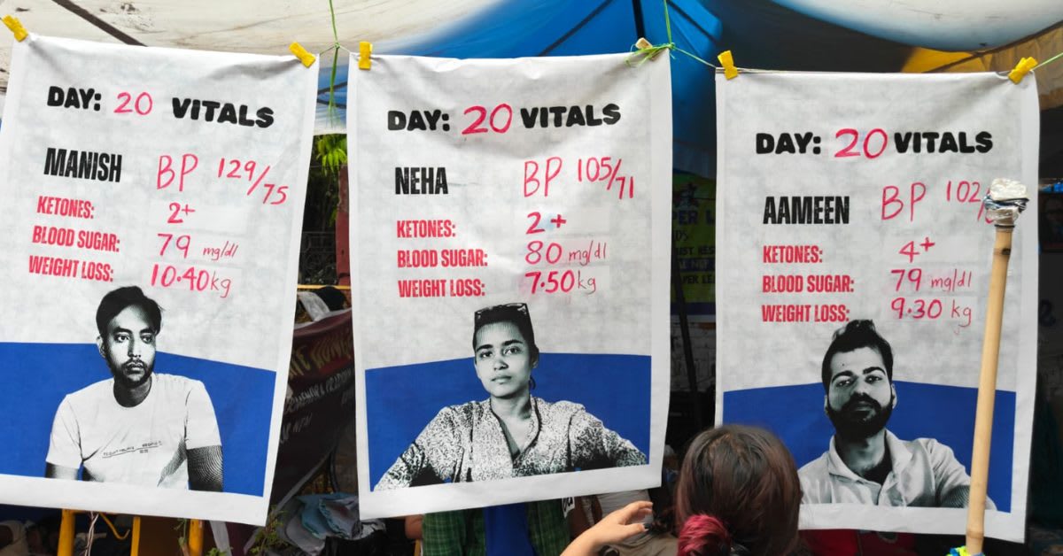 Neha, Manish, Ameen Too: Sonam Wangchuk Wasn't the Only Hunger Strike at Jantar Mantar