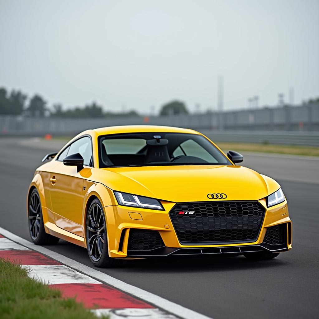 Audi TT compact sports car with iconic design and agile handling