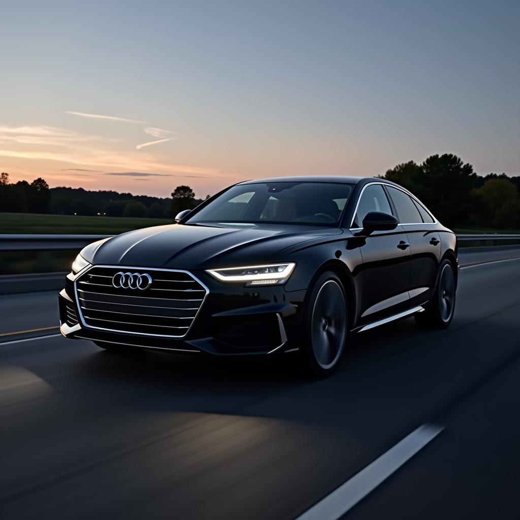 Audi A6 executive sedan with innovative features and refined comfort
