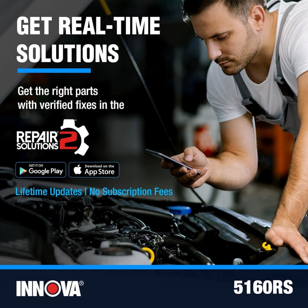 INNOVA 5160RS, OBD2 Bidirectional Scan Tool, OE-Level All System Diagnostics