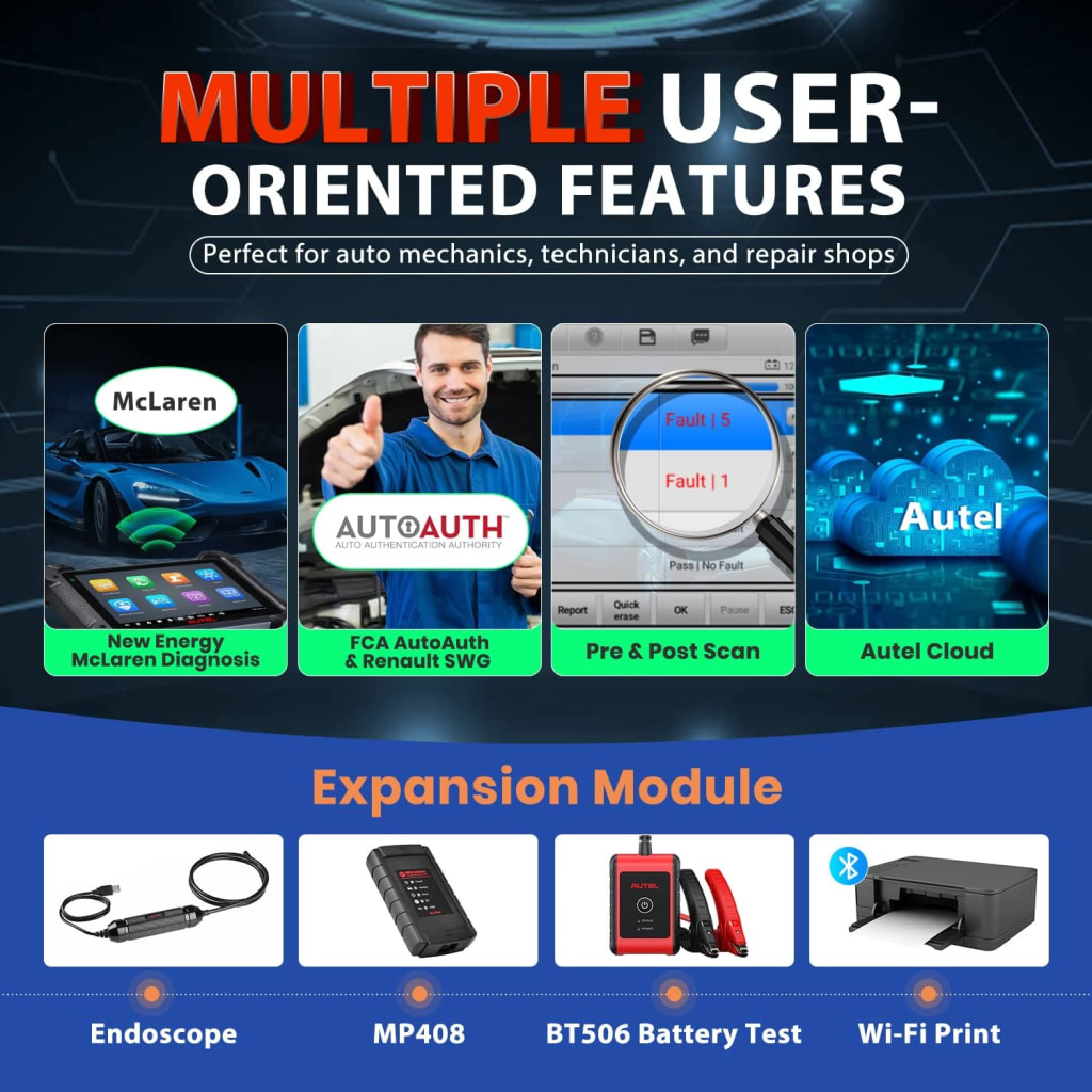 Autel MaxiCOM MK908 II Scanner