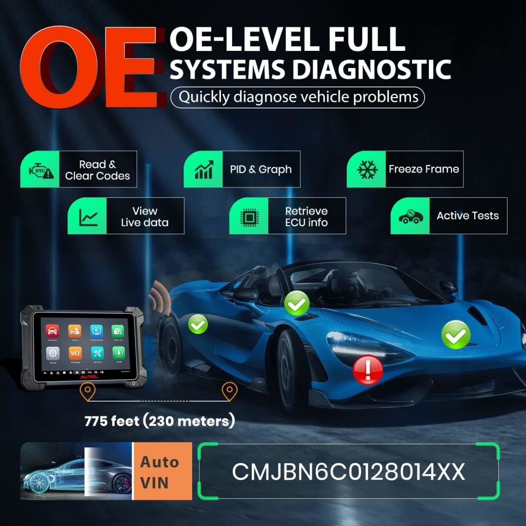 Autel MaxiCOM MK908 II Scanner