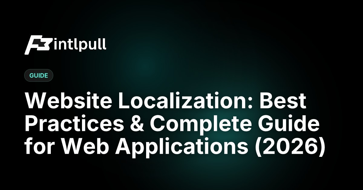 Website Localization Best Practices: Complete Guide for Web ...