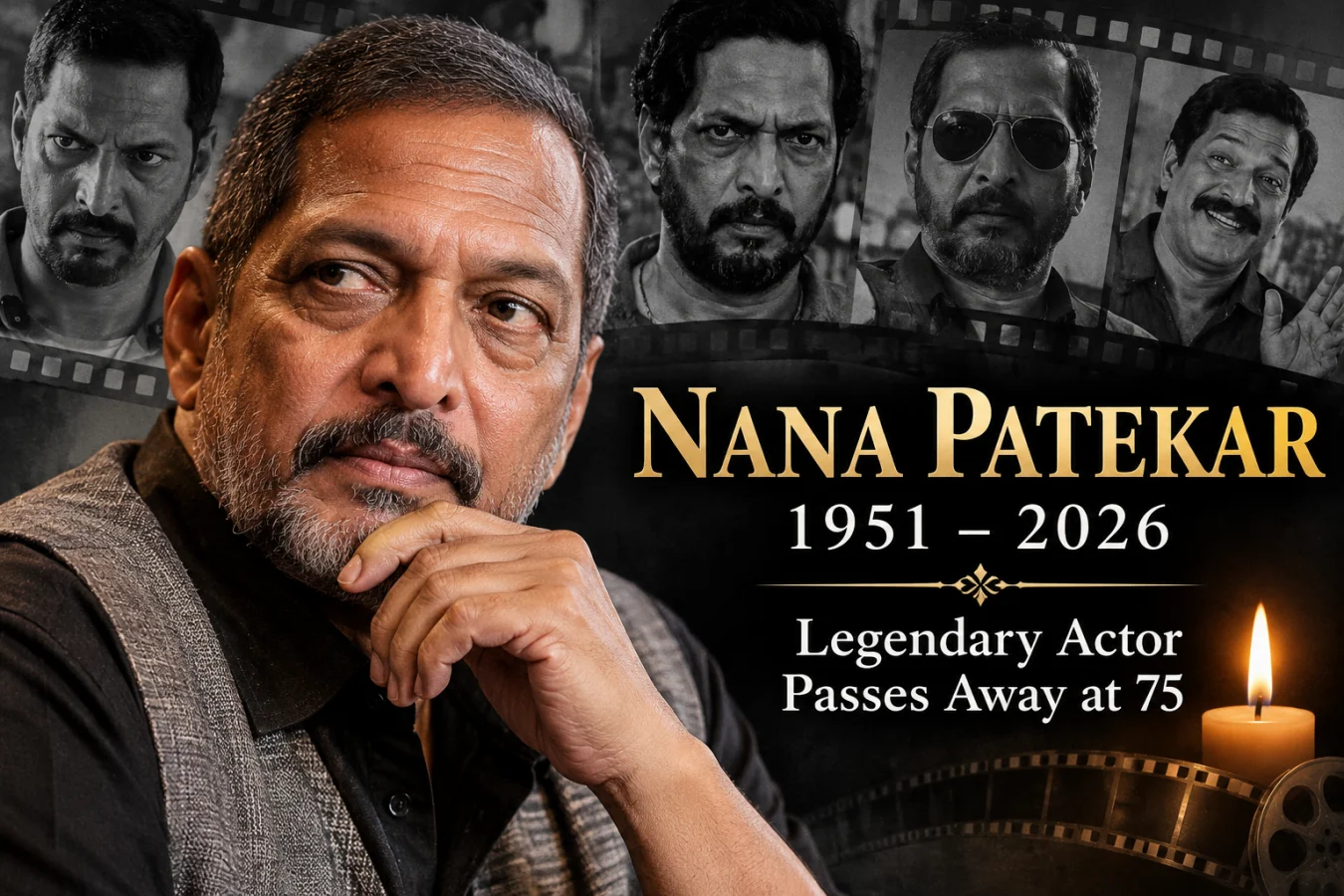 Nana Patekar Death: Legendary Actor Dies at 75, Biography & Career