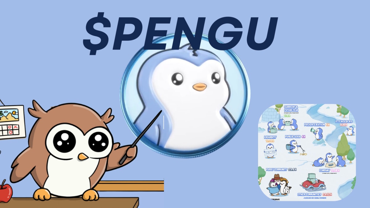 Pudgy Penguins To Launch Pengu Token On Solana Pluid Console