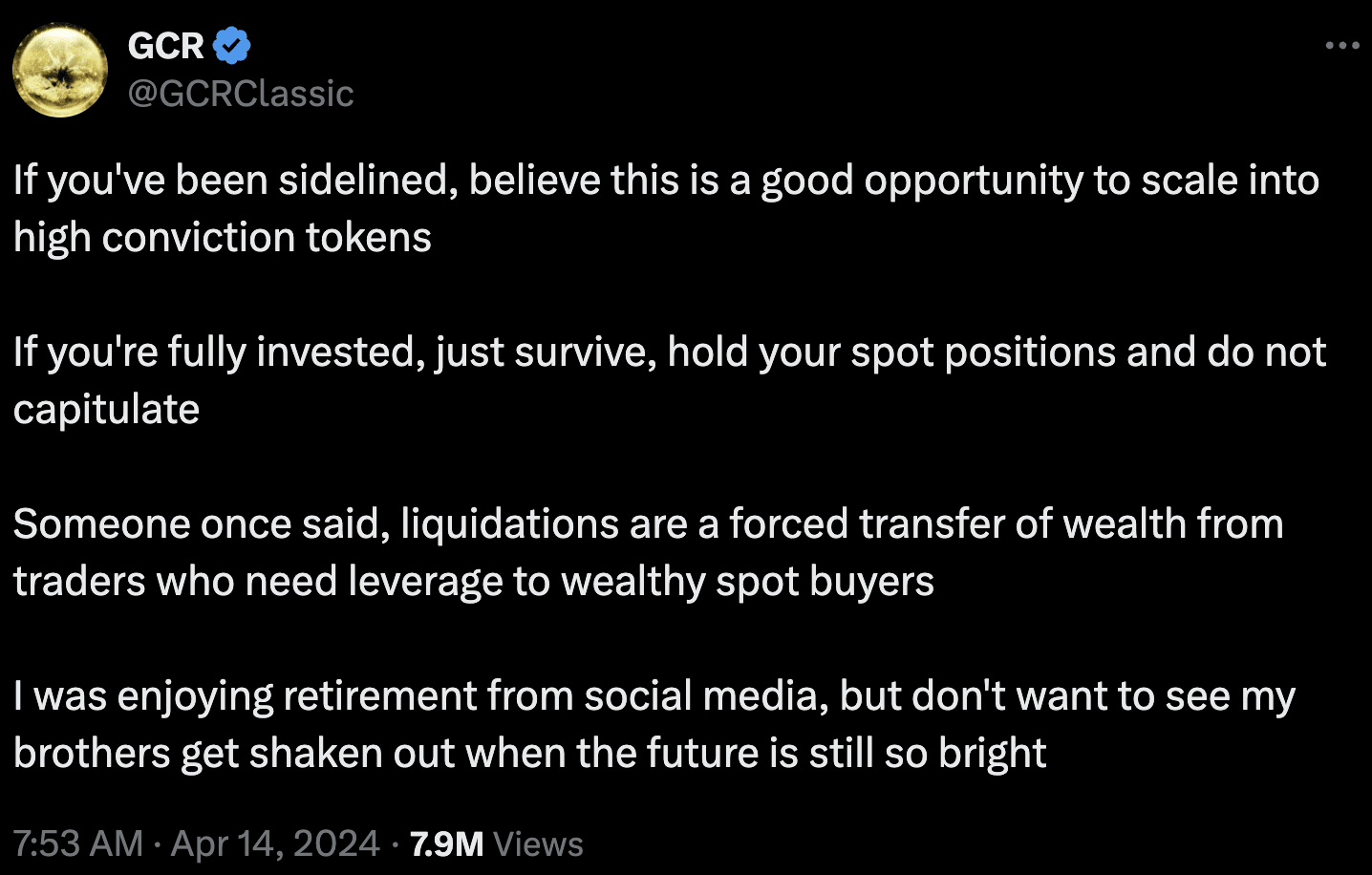 https://twitter.com/GCRClassic/status/1779266762493563303