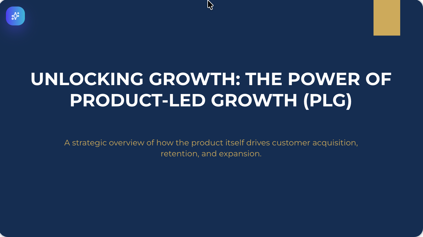 Strategy Presentation Template — preview 1