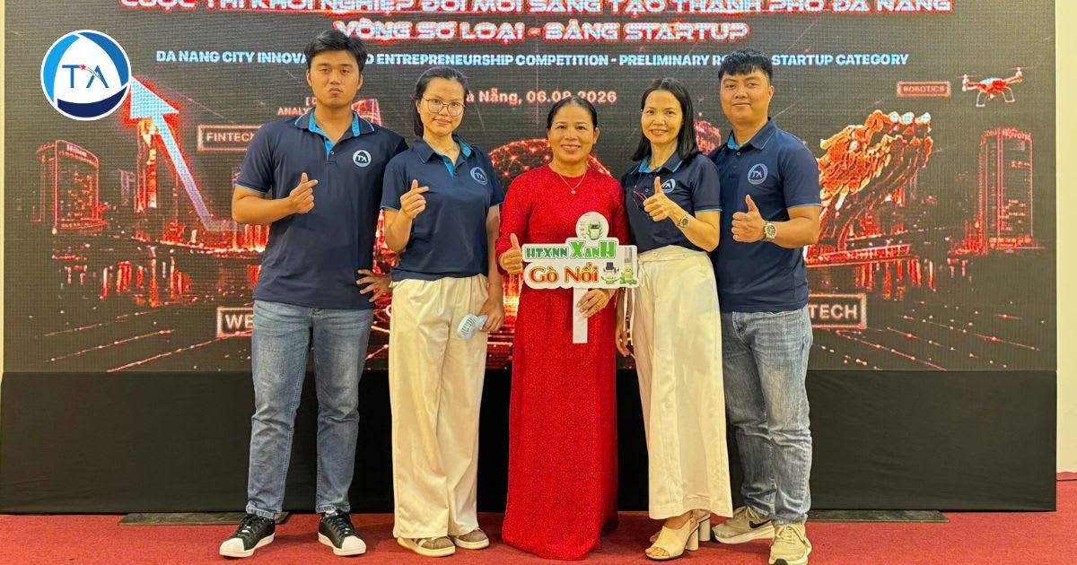 T.A mang dự án AgriTA tham gia Cuộc thi Khởi nghiệp Đổi mới Sáng tạo Thành phố Đà Nẵng 2026
