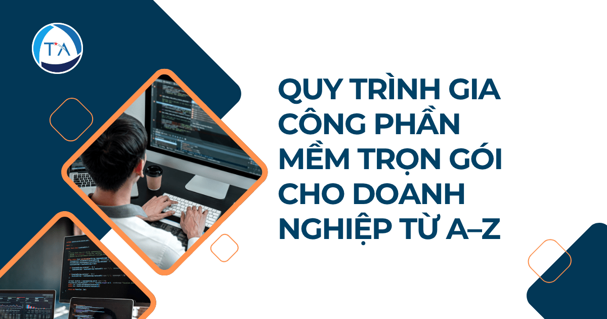 Quy trình gia công phần mềm trọn gói cho doanh nghiệp từ A–Z