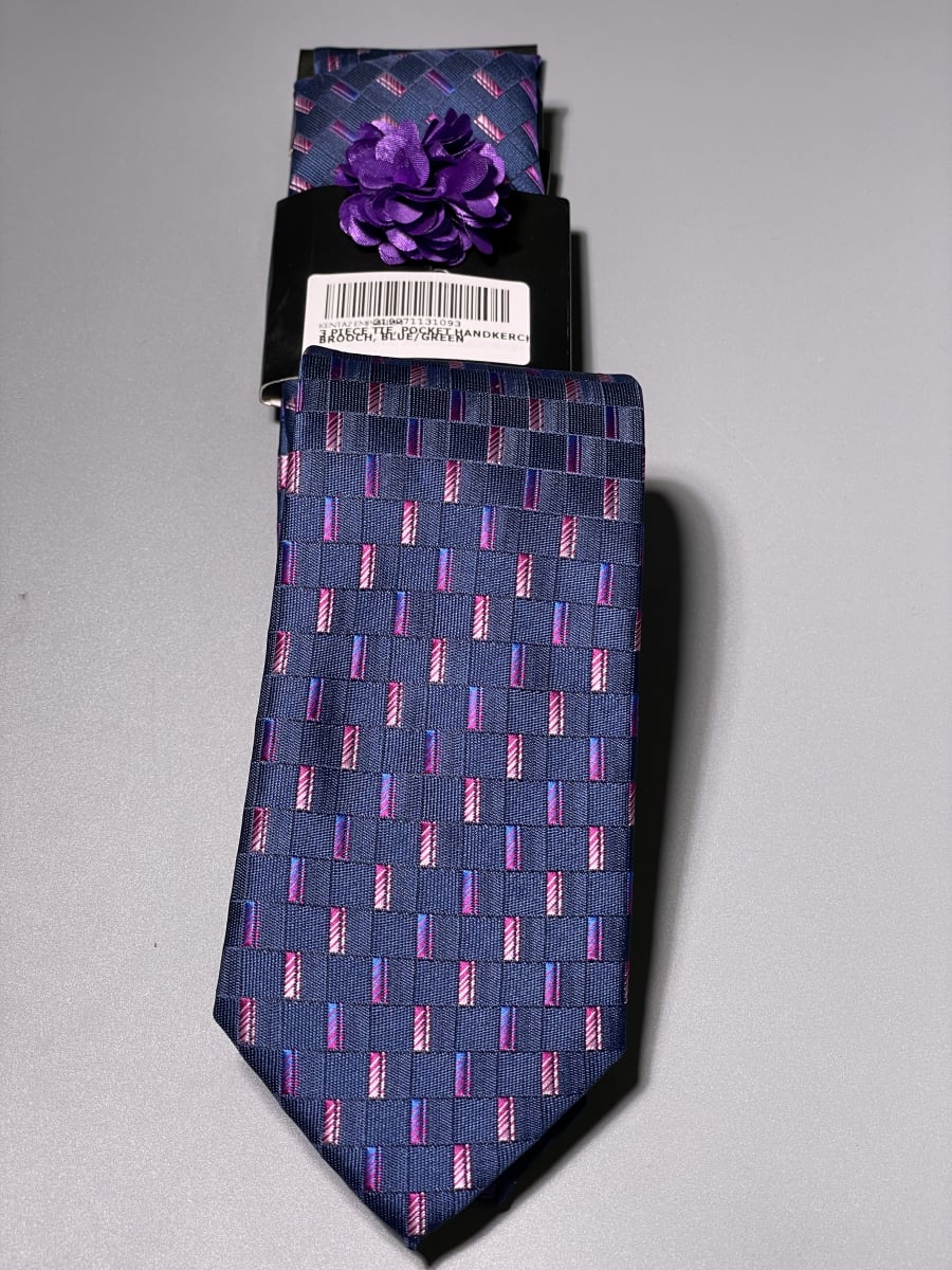 POCKET HANDKERCHIEF - 3 PIECE TIE 4